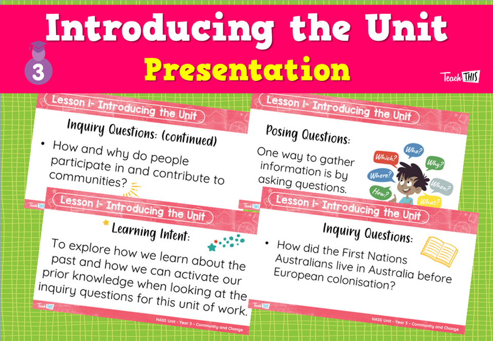 Introducing the Unit - Presentation