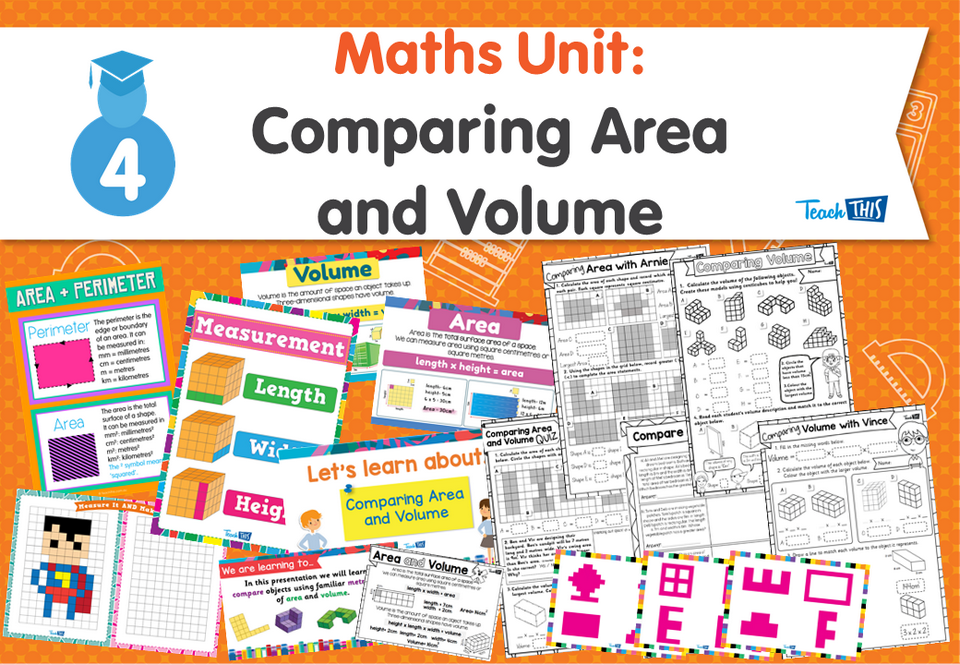 Maths Unit: Comparing Area and Volume