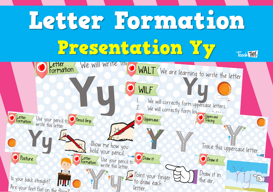 Letter Formation Presentation Yy