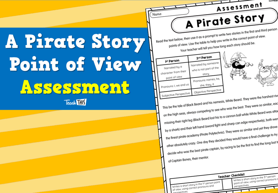 A Pirate Story Point of View Assessment