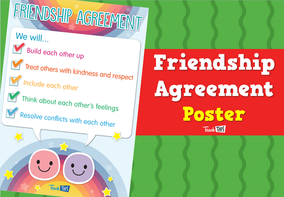 Friendship Agreement Poster