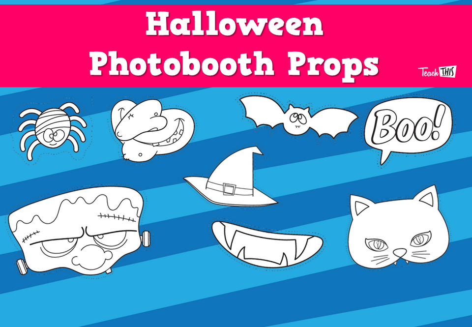 Halloween - Photobooth Props