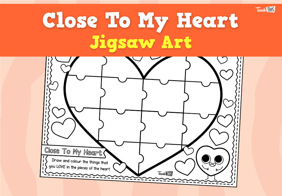 Close To My Heart - Jigsaw Art