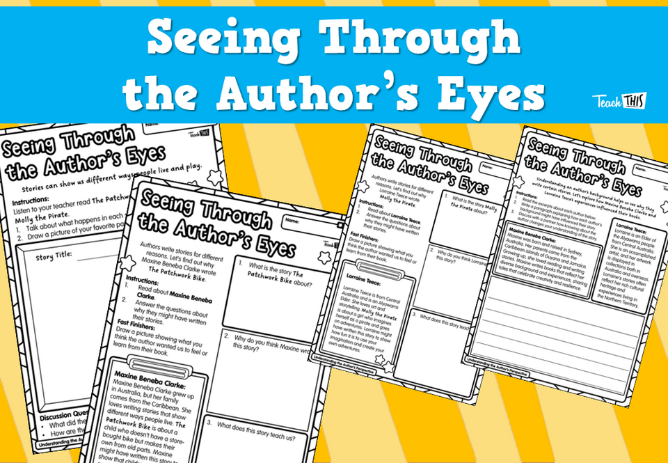 Seeing Through the Author’s Eyes