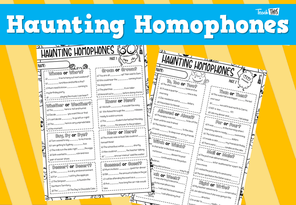 Haunting Homophones