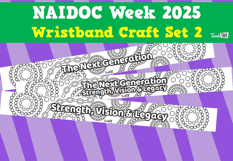 NAIDOC Week 2025 - Wristband Craft Set 2