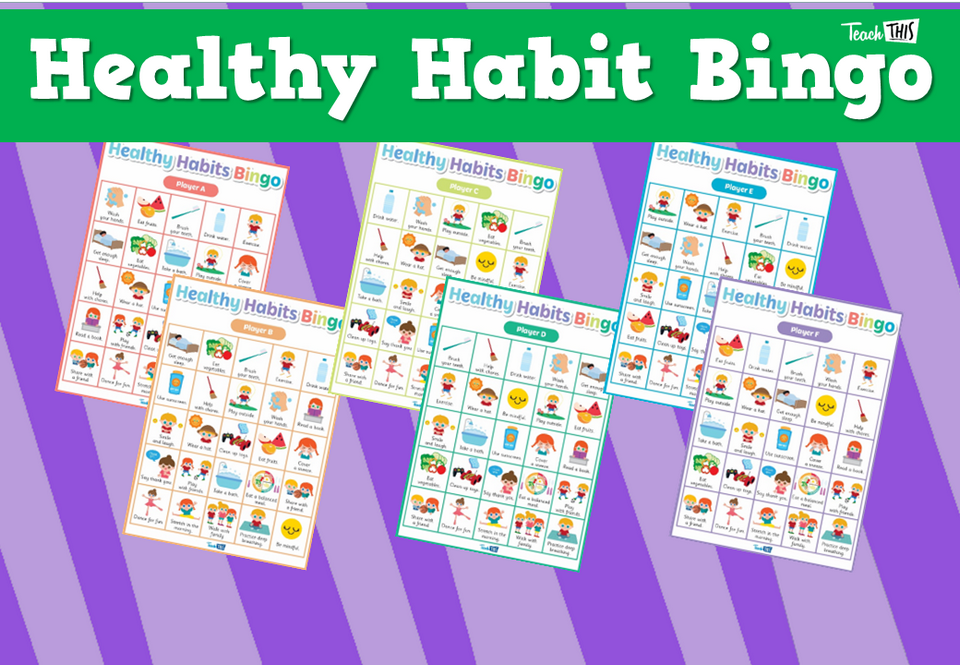 Healthy Habit Bingo