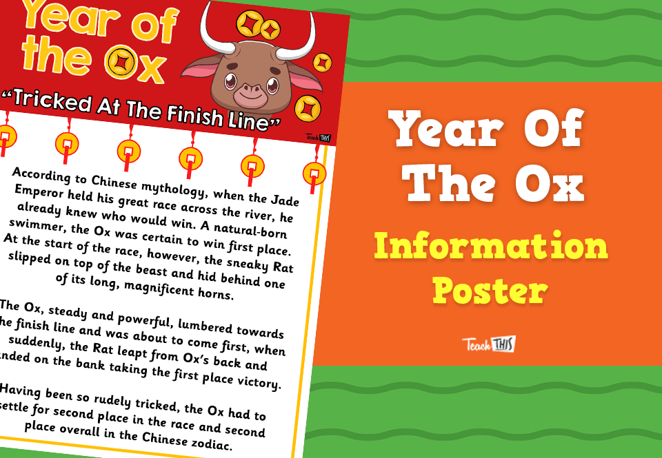 Year of the Ox - Information  Poster
