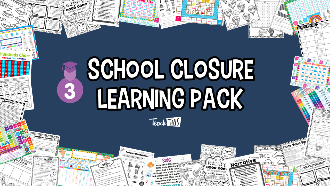 School Closure Learning Pack - Year 3