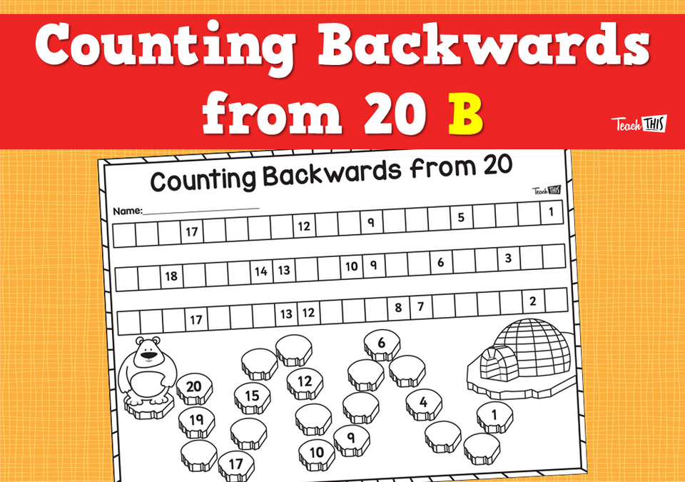 Counting Backwards from 20 B