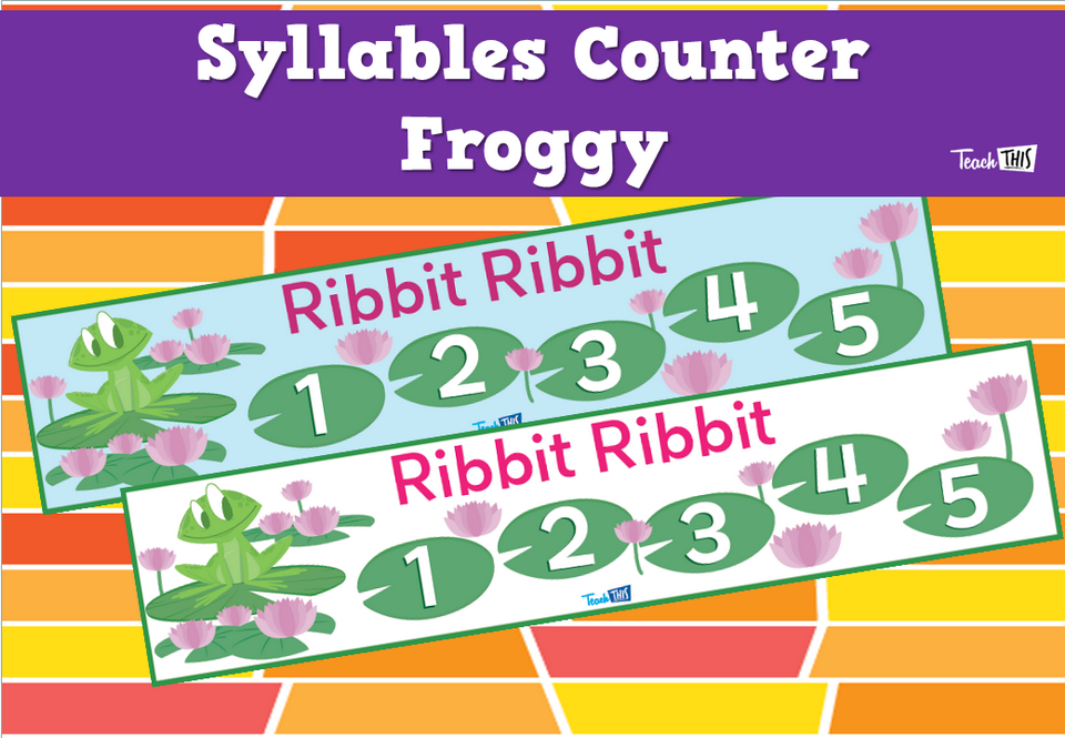 Syllables Counter - Froggy