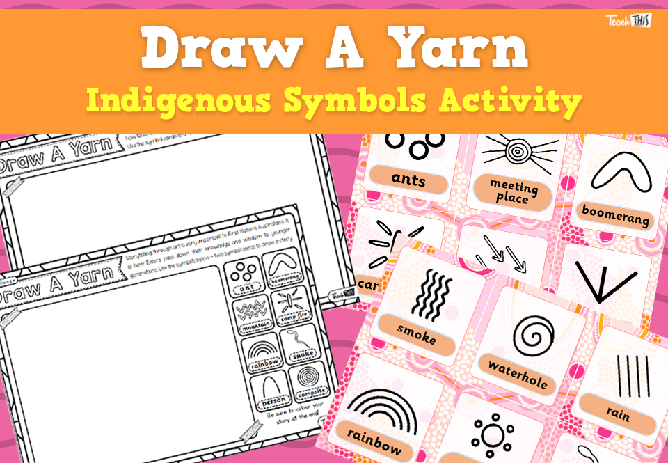 Draw A Yarn - Indigenous Symbols Activity