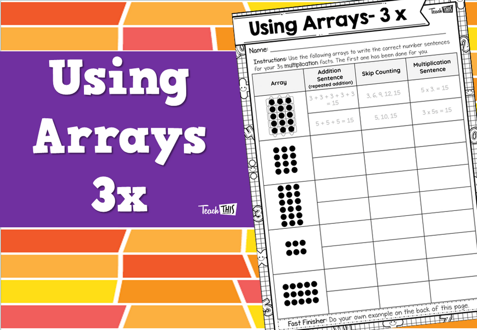 Using Arrays - 3x