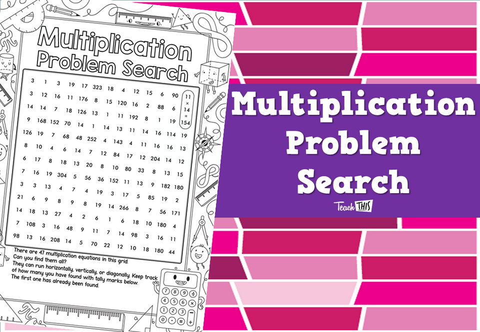 Multiplication Problem Search