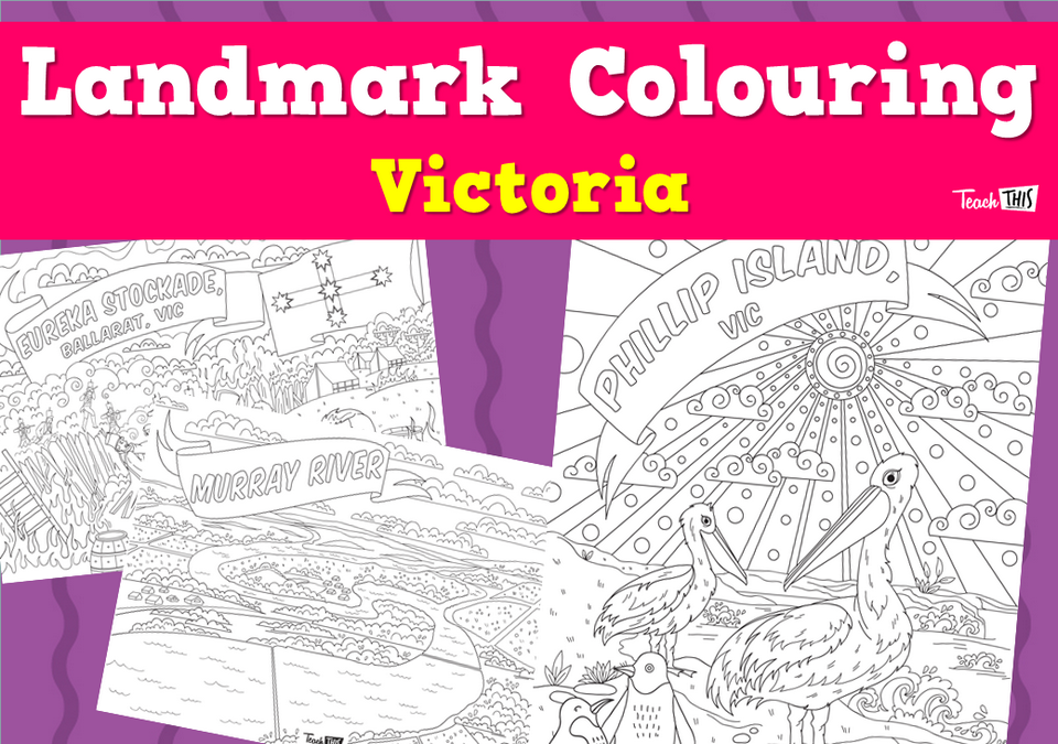 Landmark Colouring - Victoria