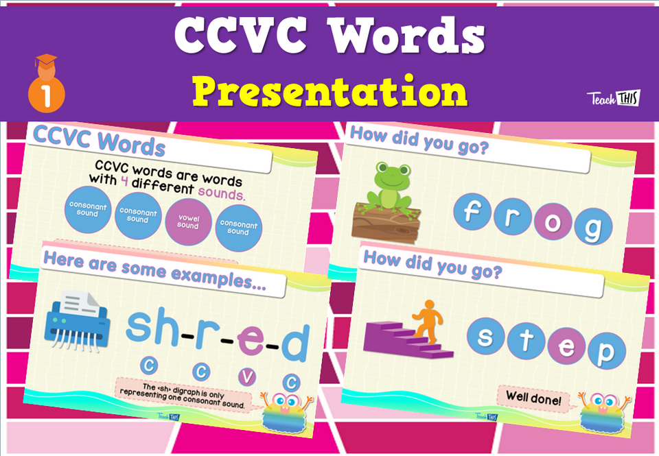 CCVC Words - Presentation