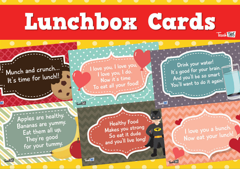 Lunchbox Cards