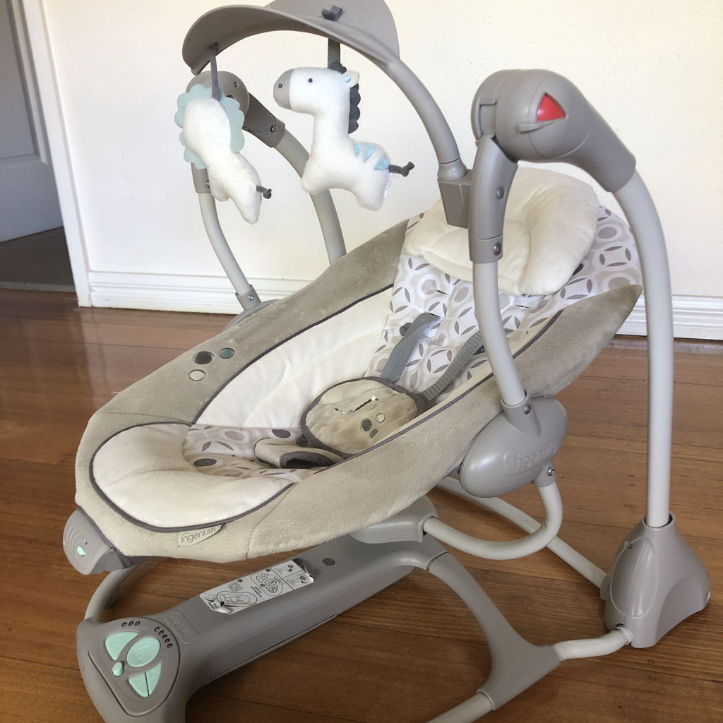 Tree Hut Village Ingenuity baby swing