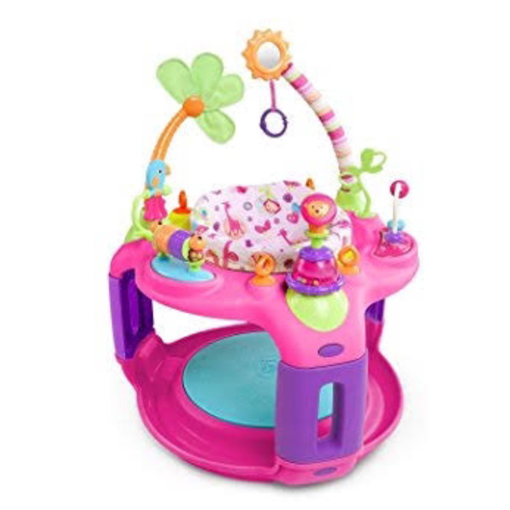 Tree Hut Village Bright starts exersaucer