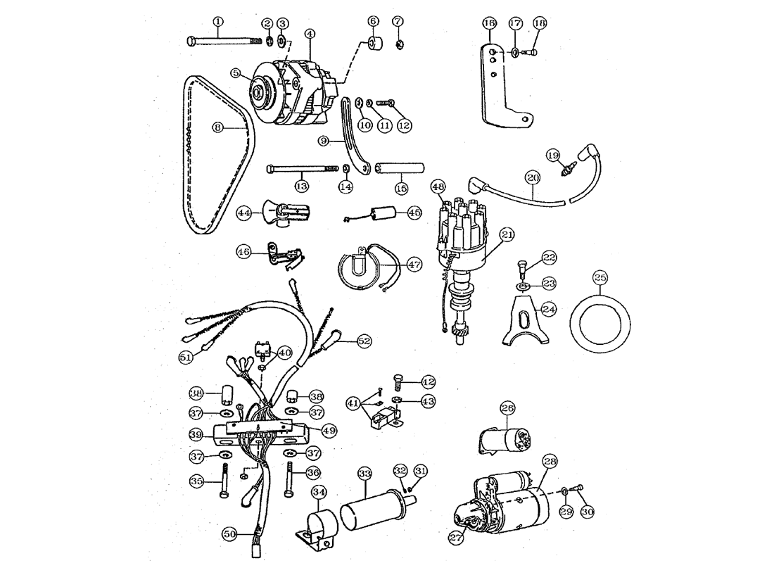 ELECTRICAL SYSTEM AND RELATED PARTS