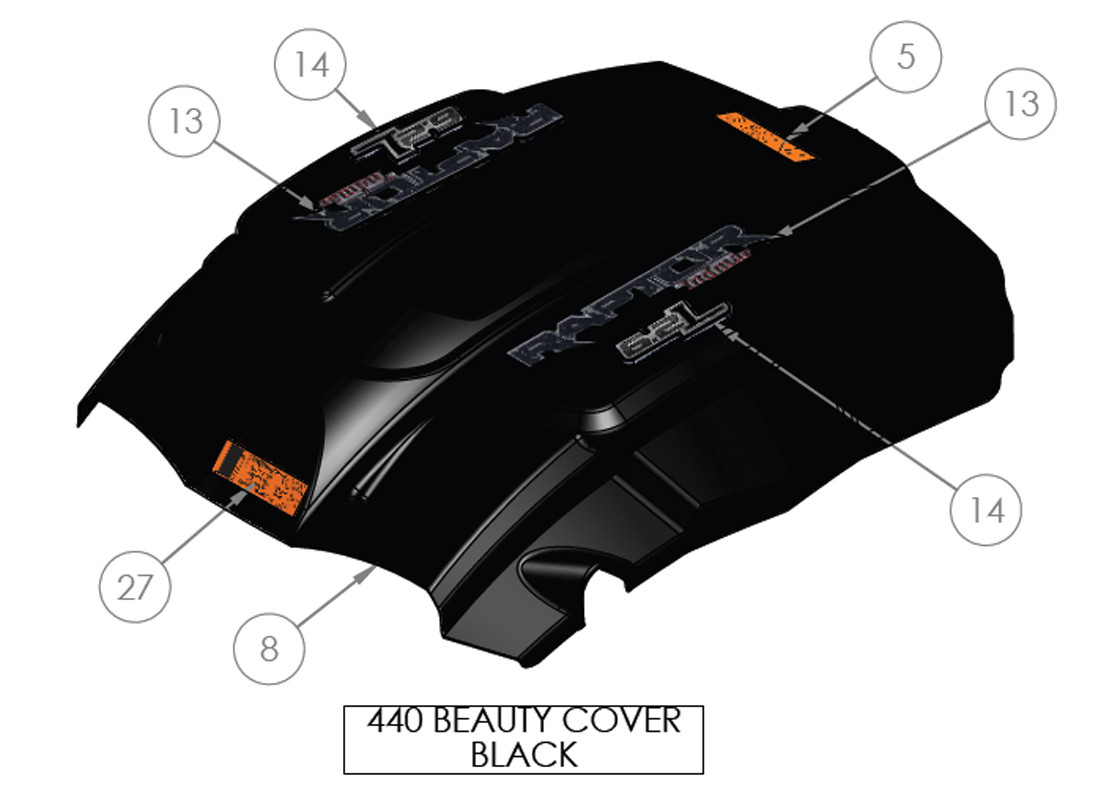 440 BEAUTY COVER BLACK