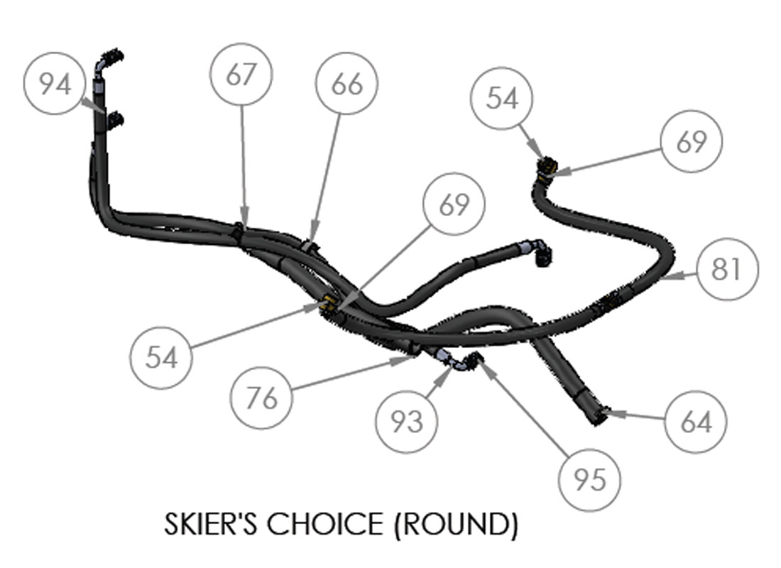 SKIER'S CHOICE (ROUND)