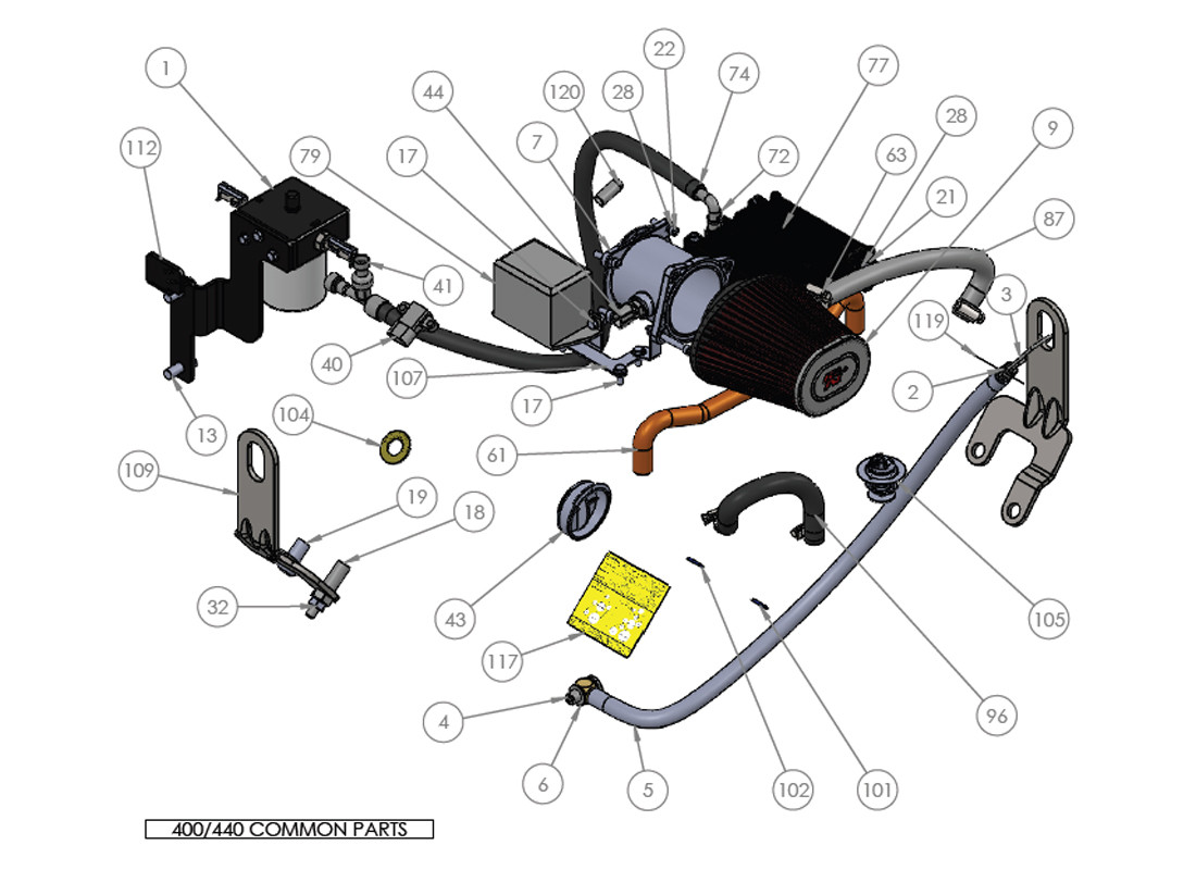 400/440 COMMON PARTS