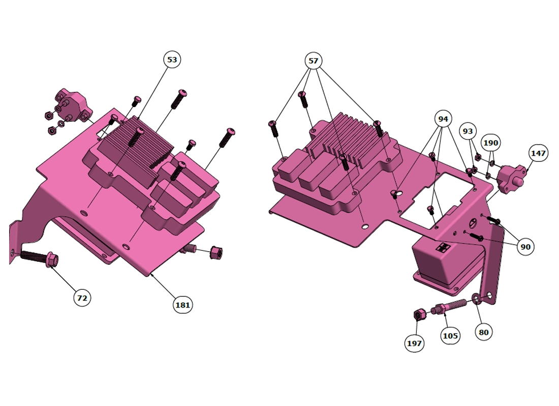 ECM Bracket Assembly