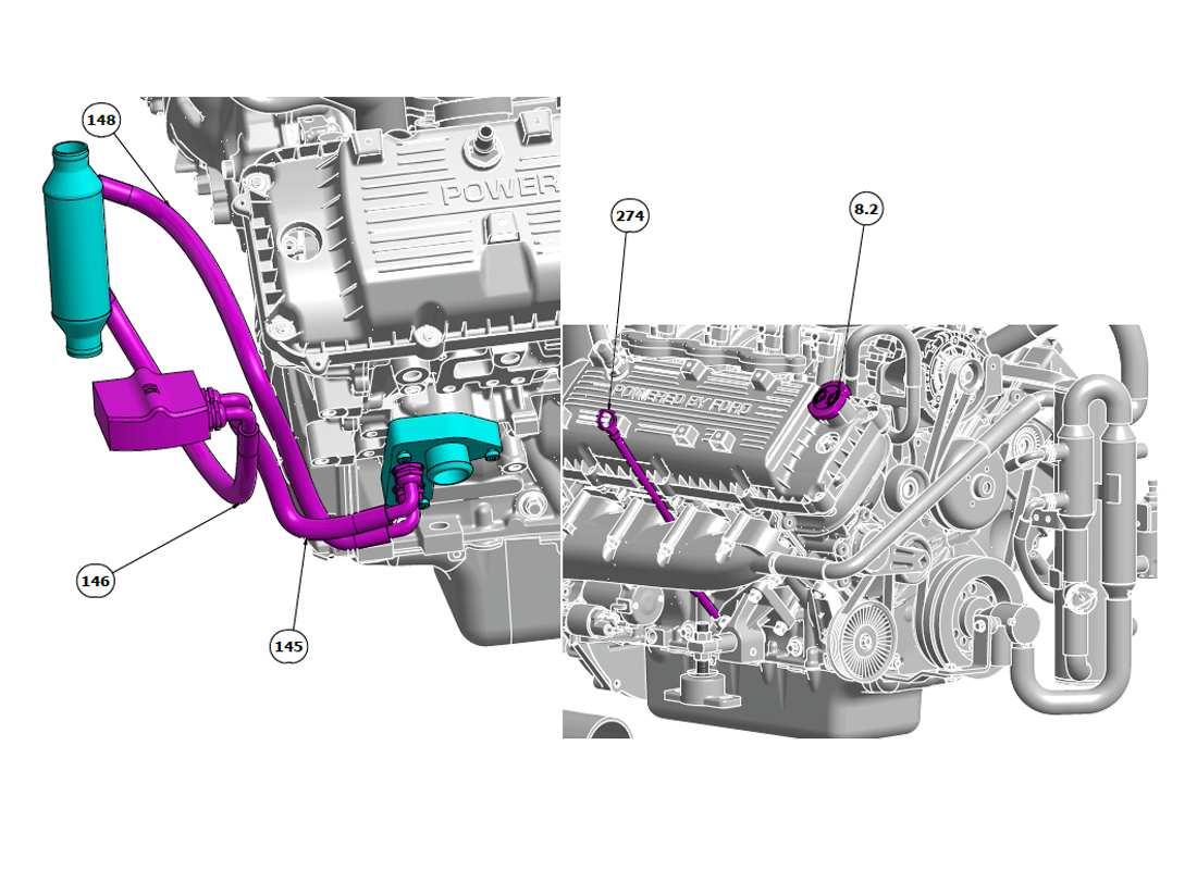 Oil System - Hose Routing