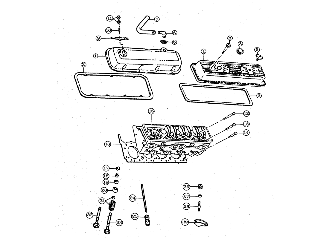 OIL PAN AND RELATED PARTS