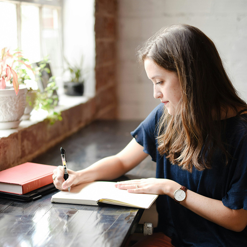 A woman thinking about why schema therapy could be a good approach