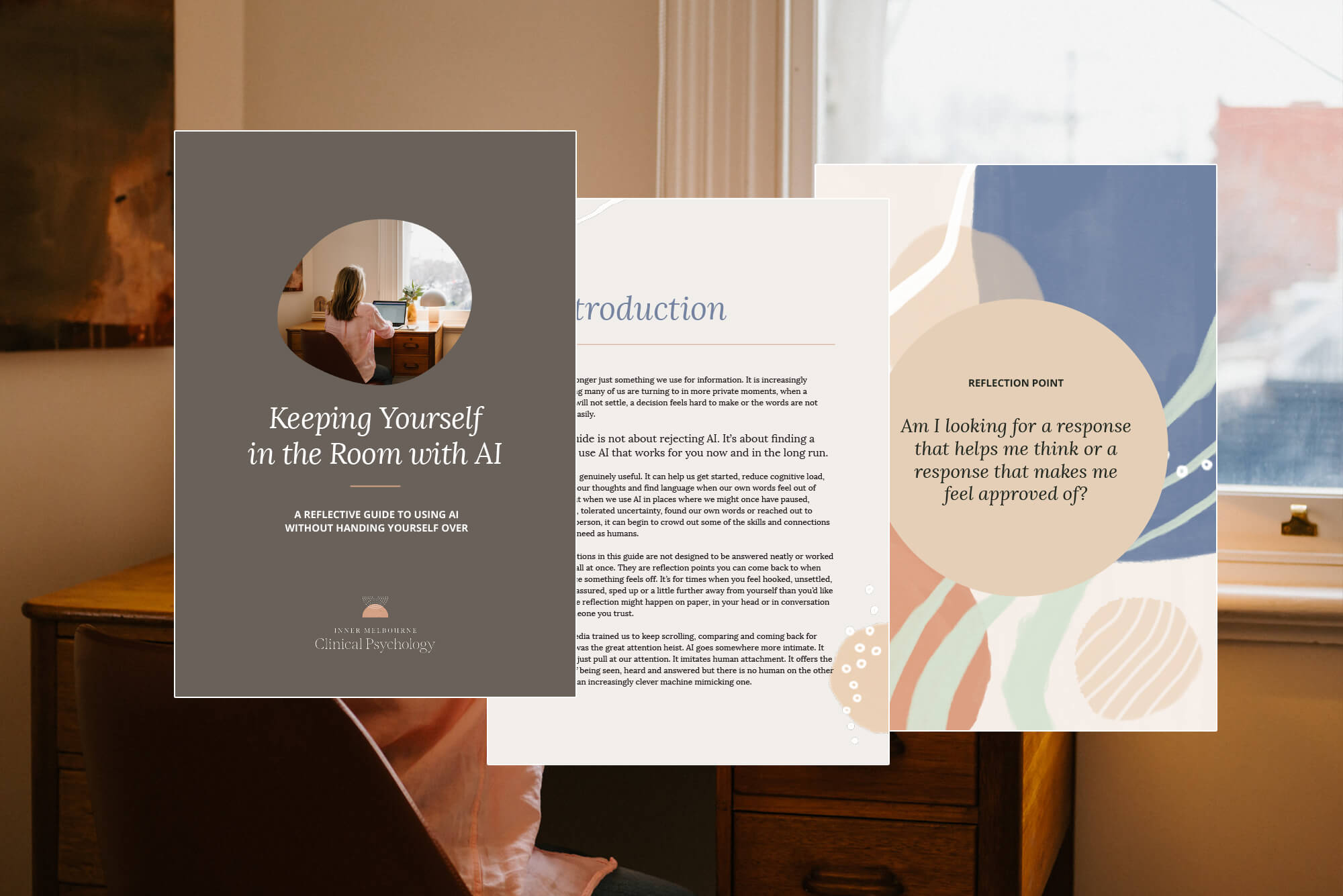 keeping yourself in the room with ai