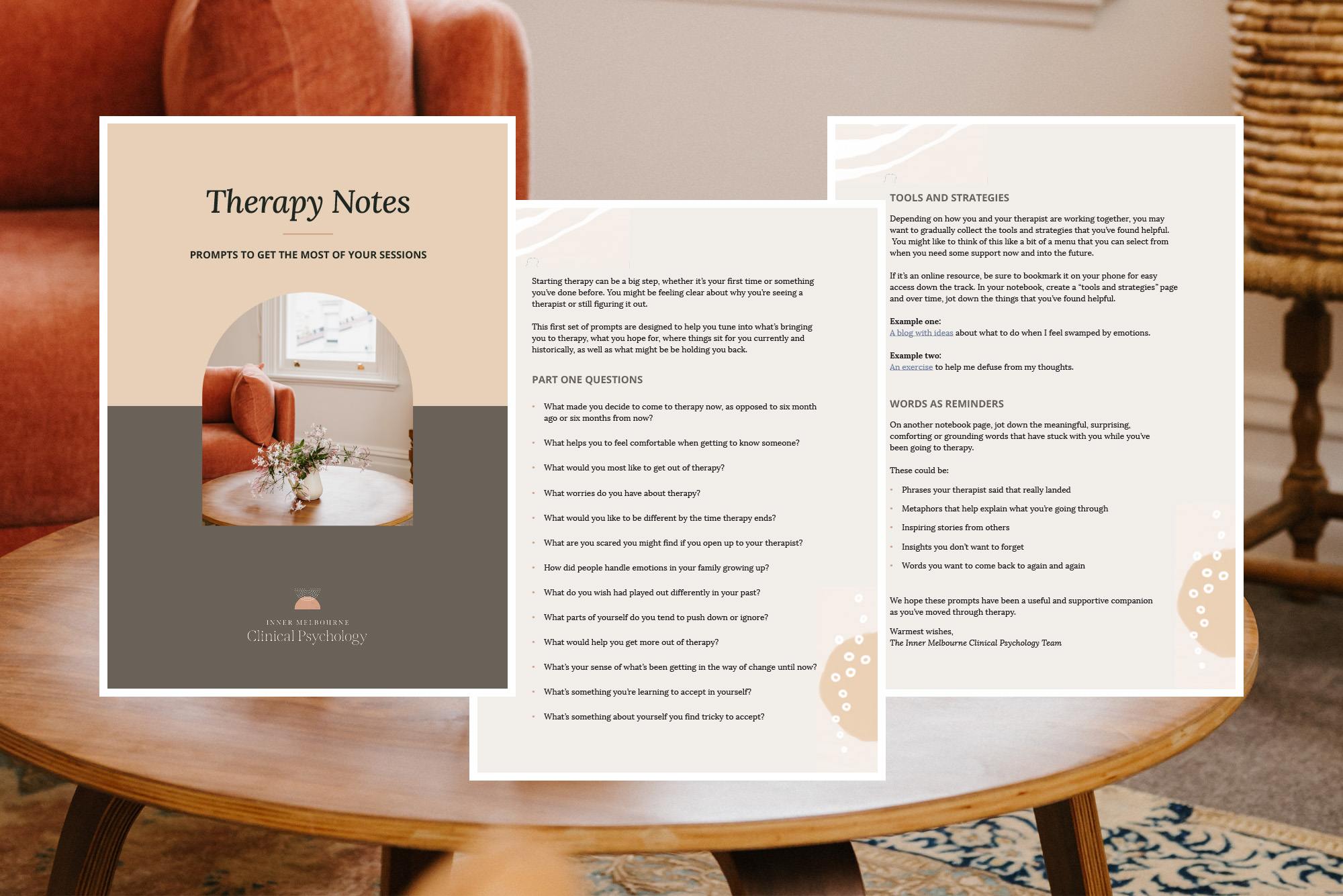 therapy notes