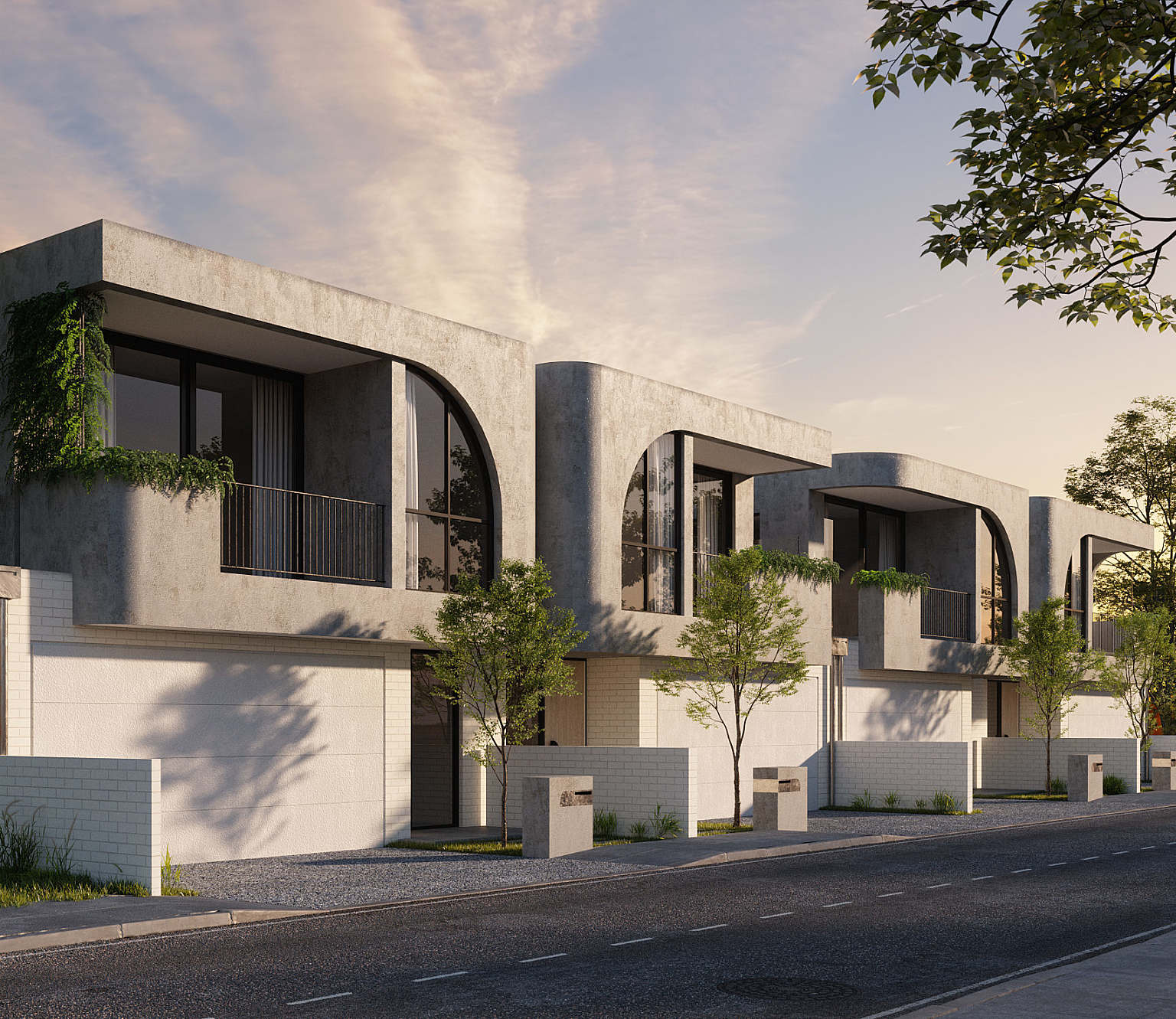 street view of grey and white two storey home in balcatta