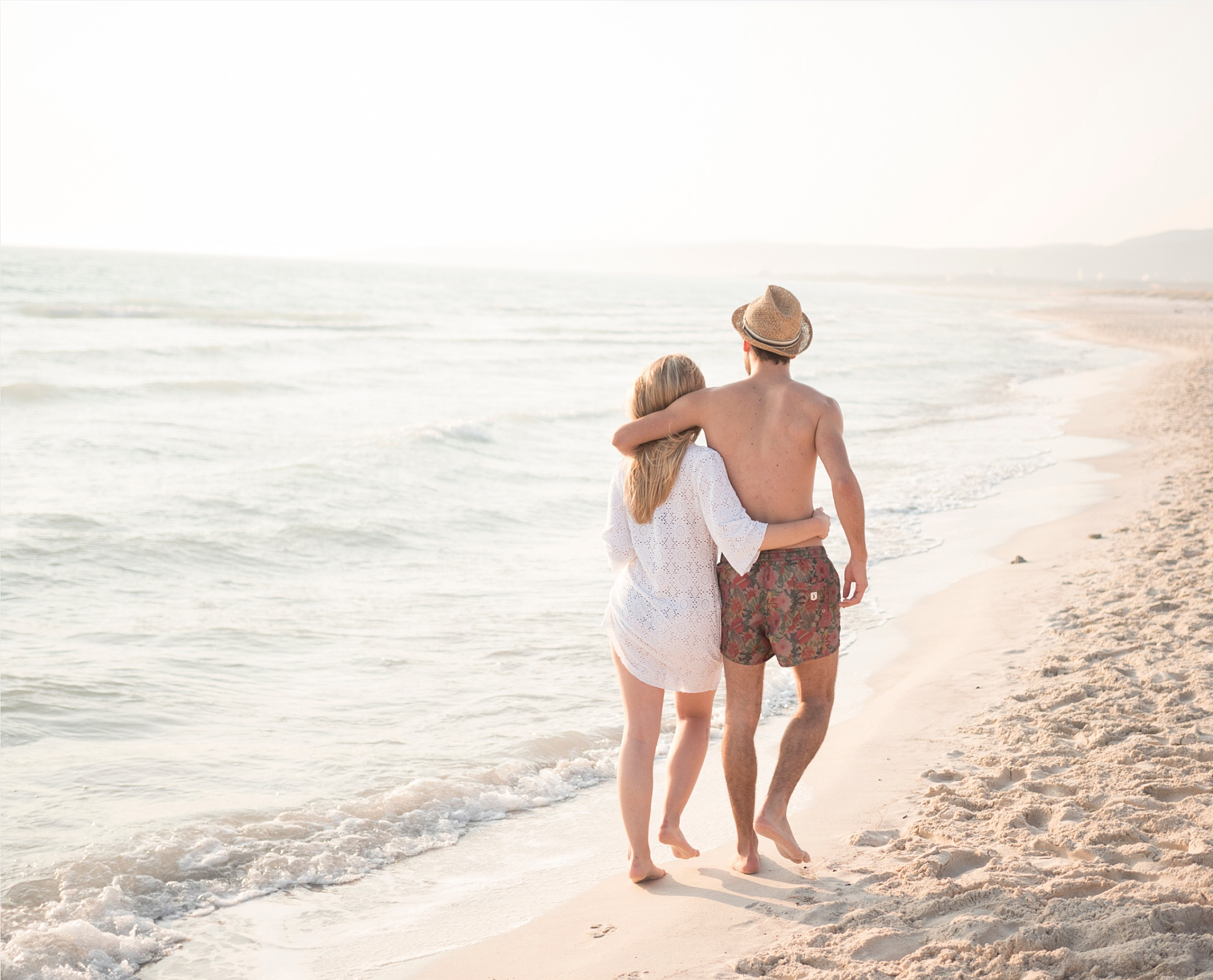 Beach couple