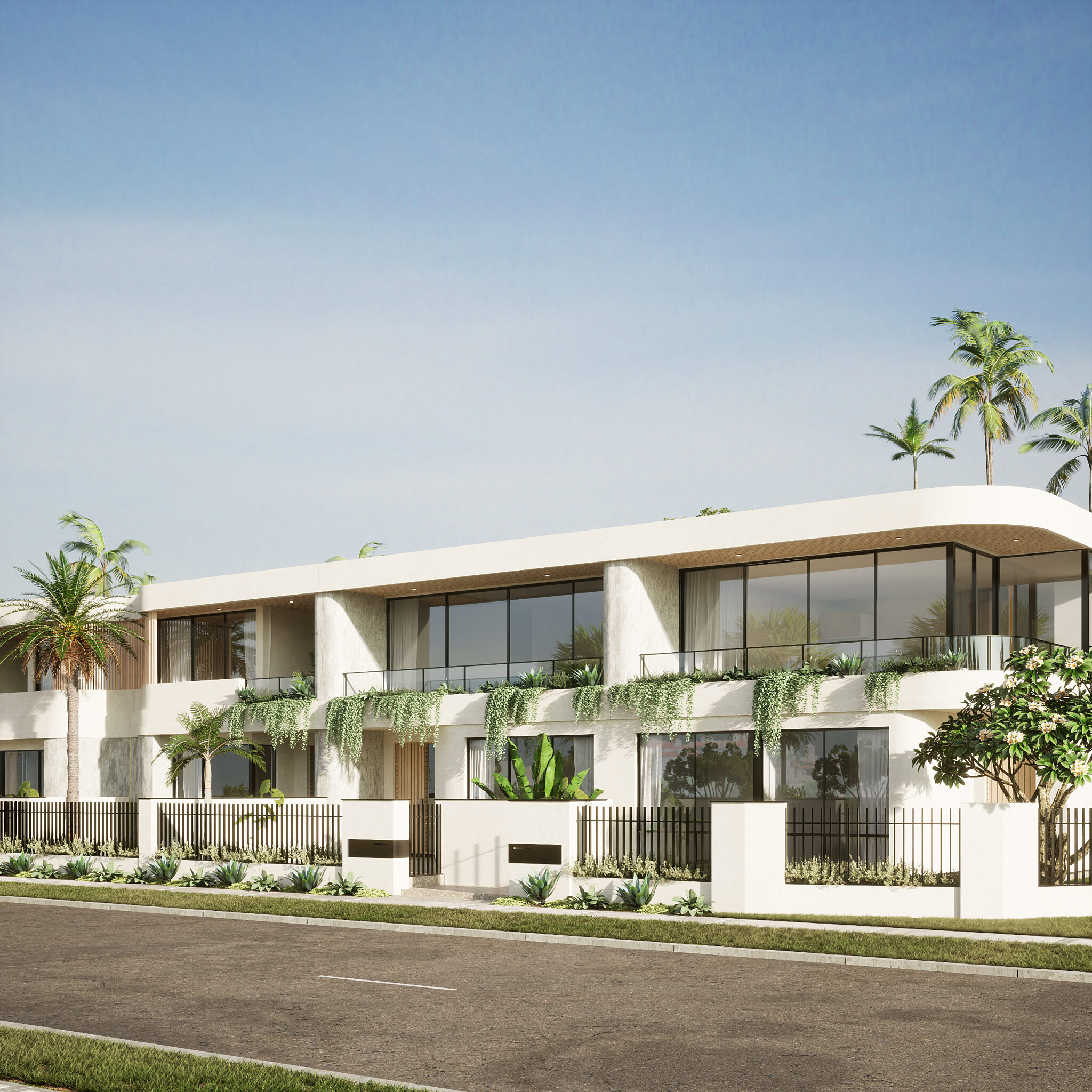 Eden Beach Streetscape Square 2 LR