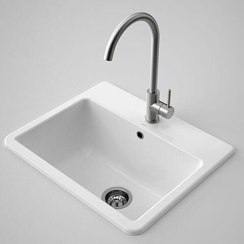 Caroma Olida Cubus Laundry Vanity Basin 891315 W HI 49196