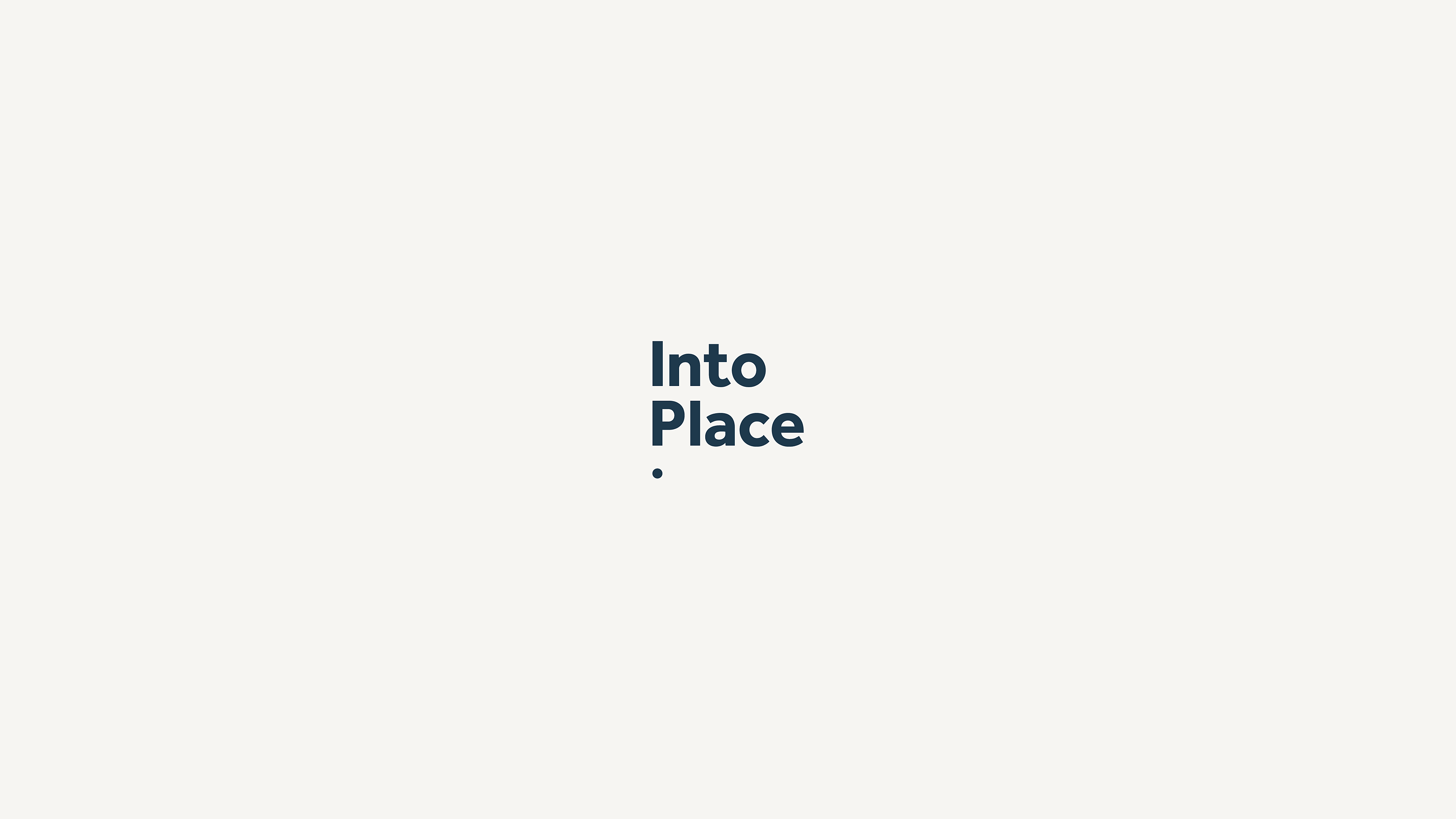 Into Place Placeholder Grey