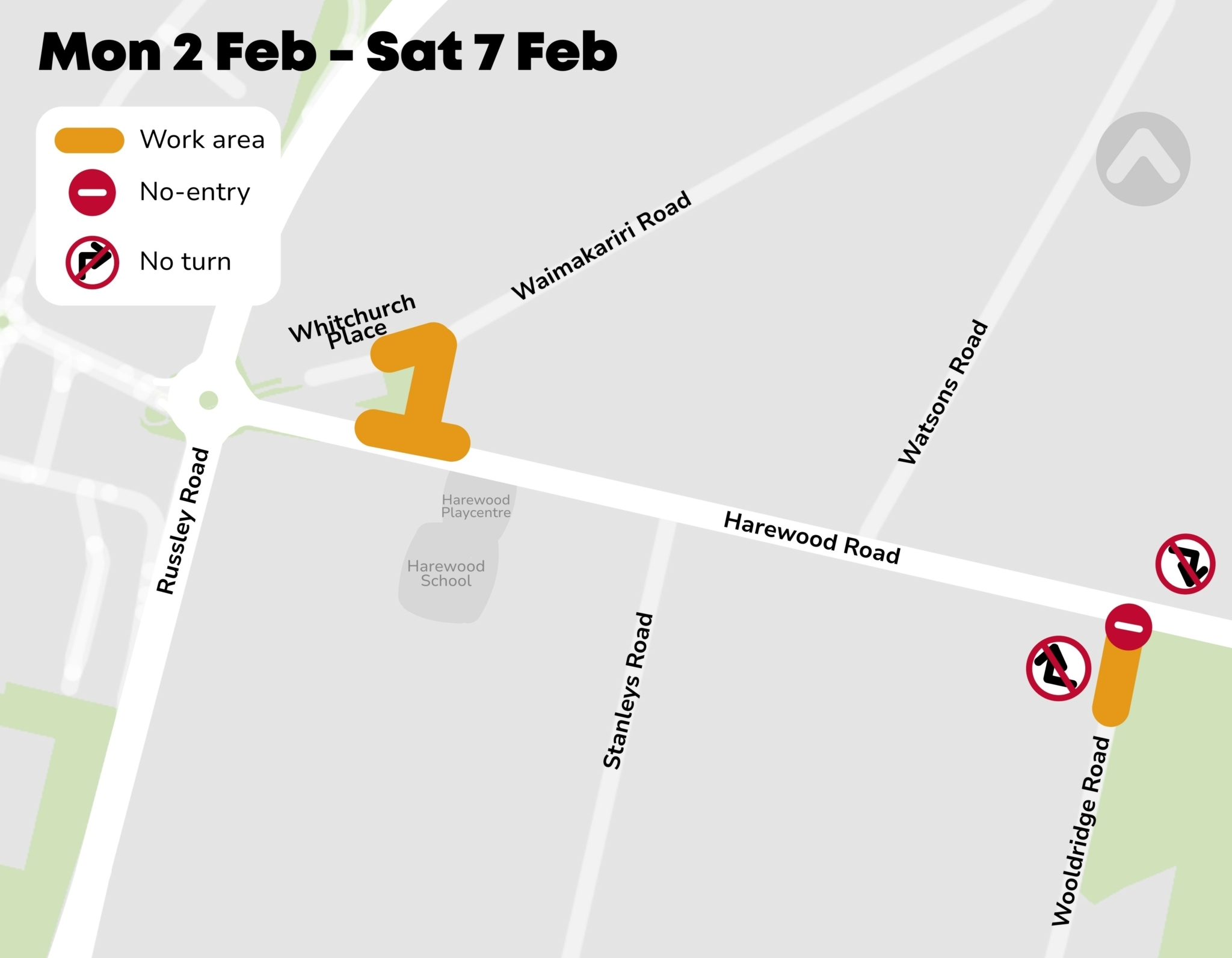 Mon 2 Feb - Woolridge Road