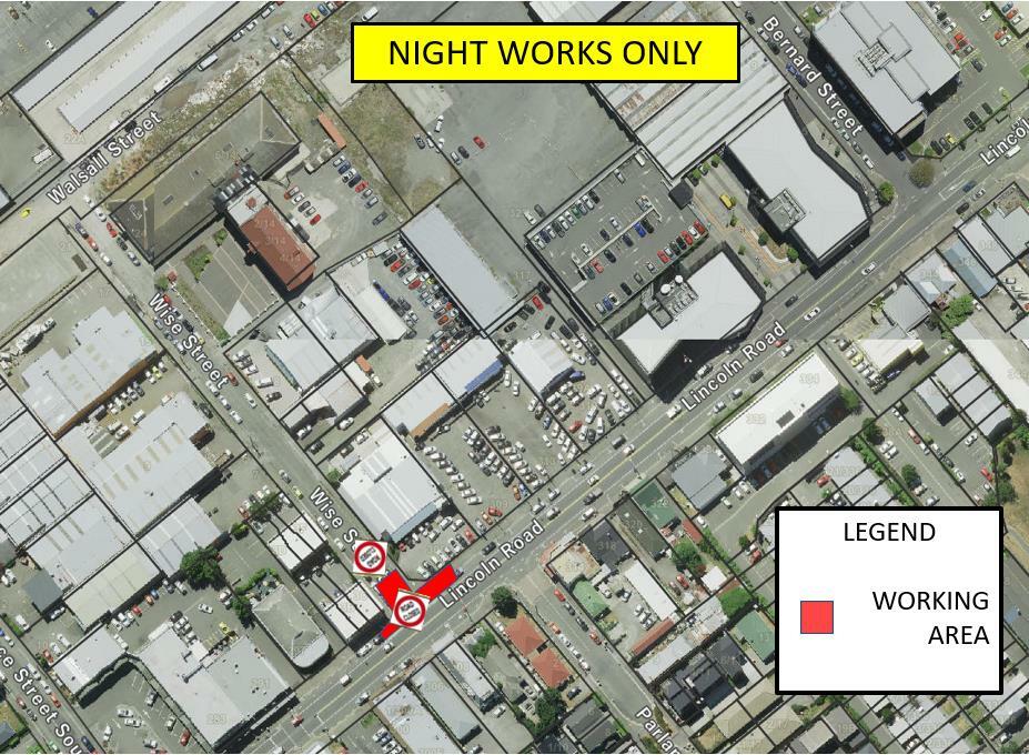 Stage 2.2 Lincoln Road Night Works