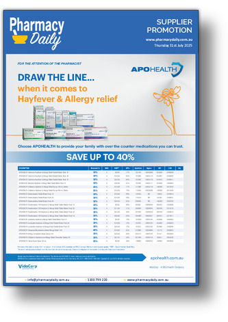 Get ready for spring with APOHEALTH; promotion available now.