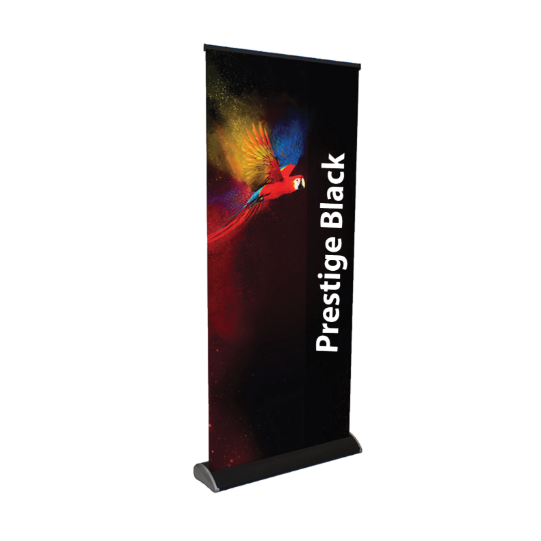 Pull up banner prestige black