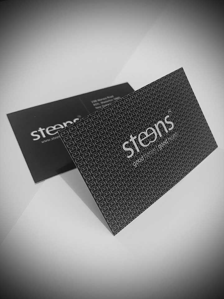 Standard business card GRY