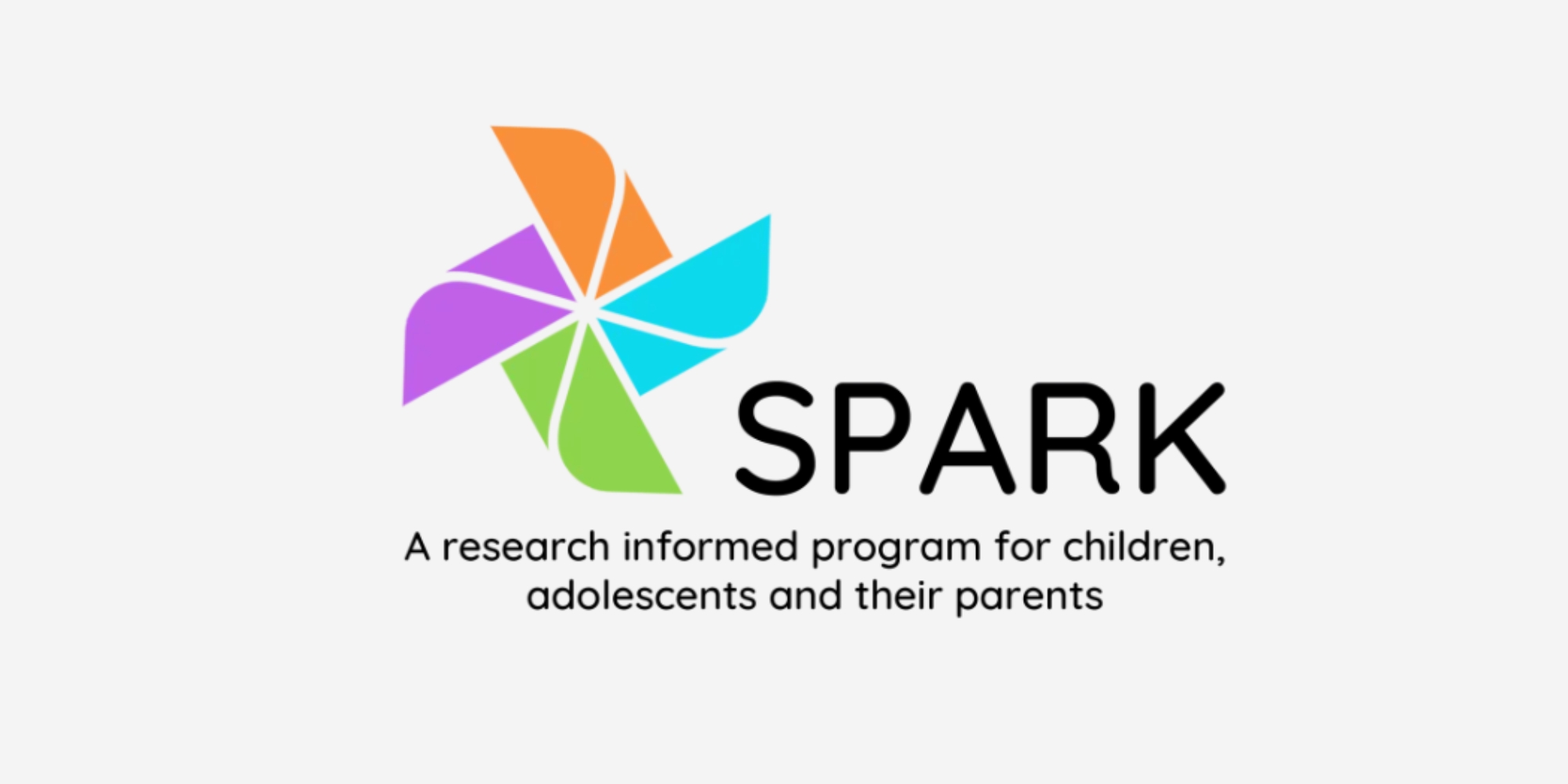 ADHD support for children and families program with ADHD WA banner. The banner consists of a grey background with the ADHD WA APARK logo in the centre with text that reads 