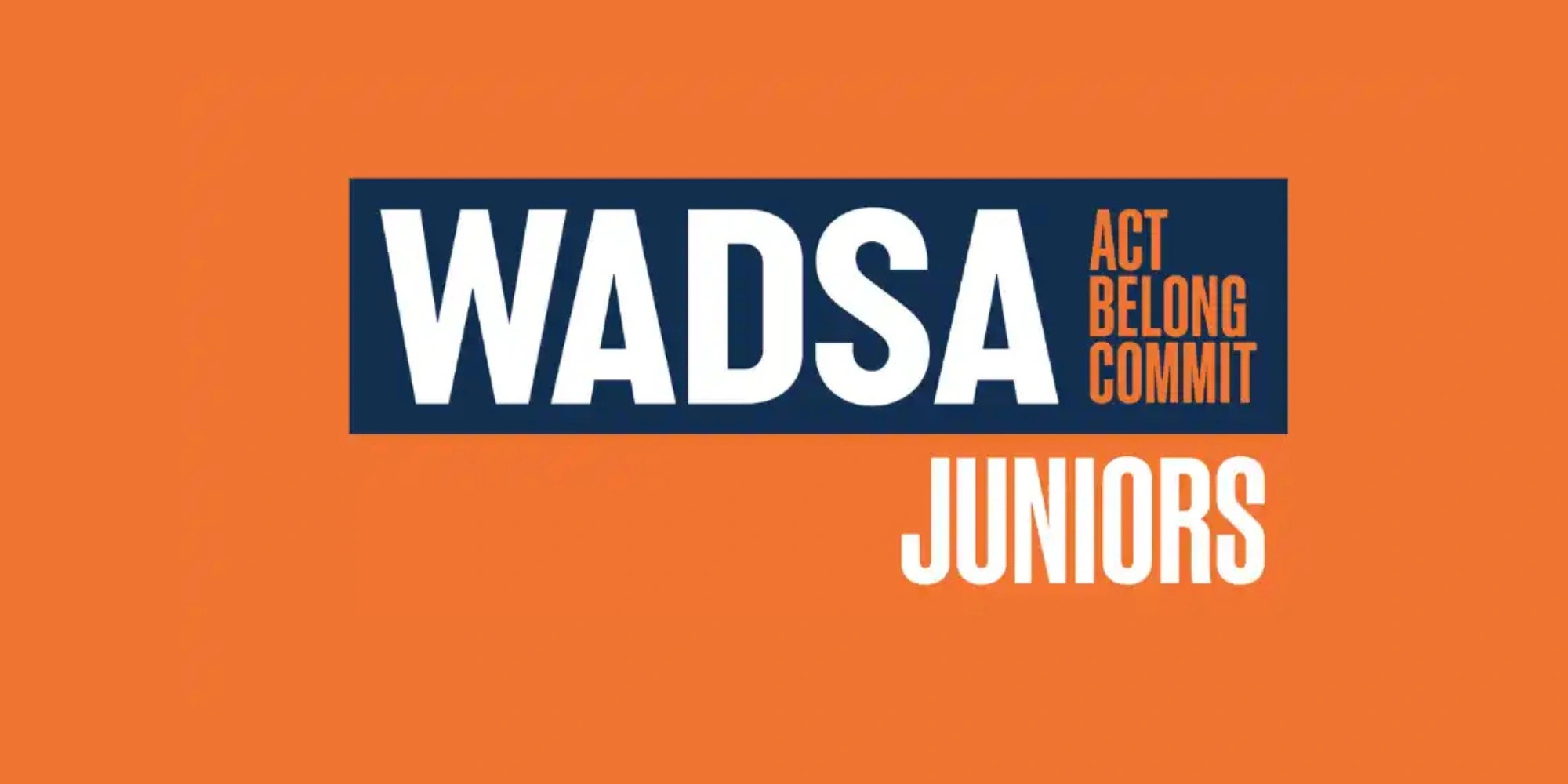 Come and Try Basketball and Netball with the WA Disabled Sports Association (WADSA) banner. The banner consists of a orange background with the text 