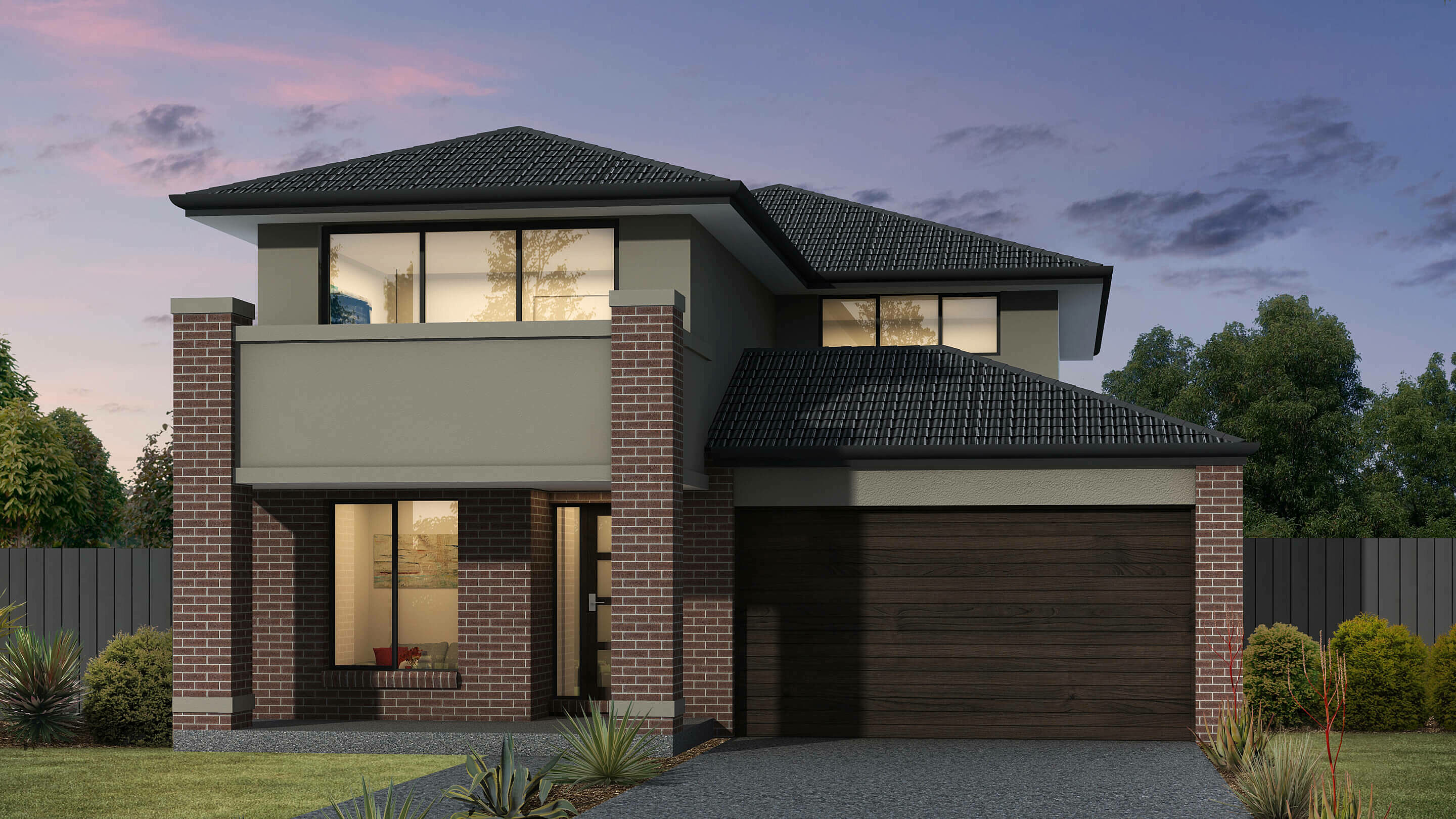 Fraser facade kingsbridge homes