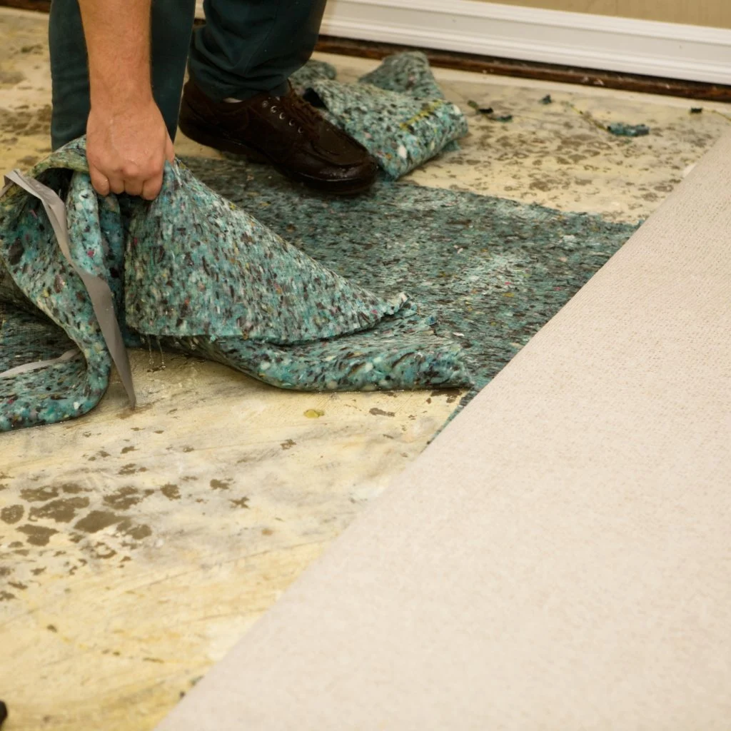 Flooded carpet