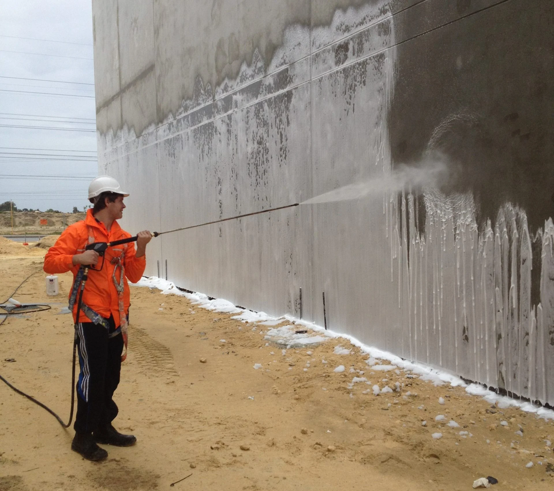 Commercial pressure cleaning