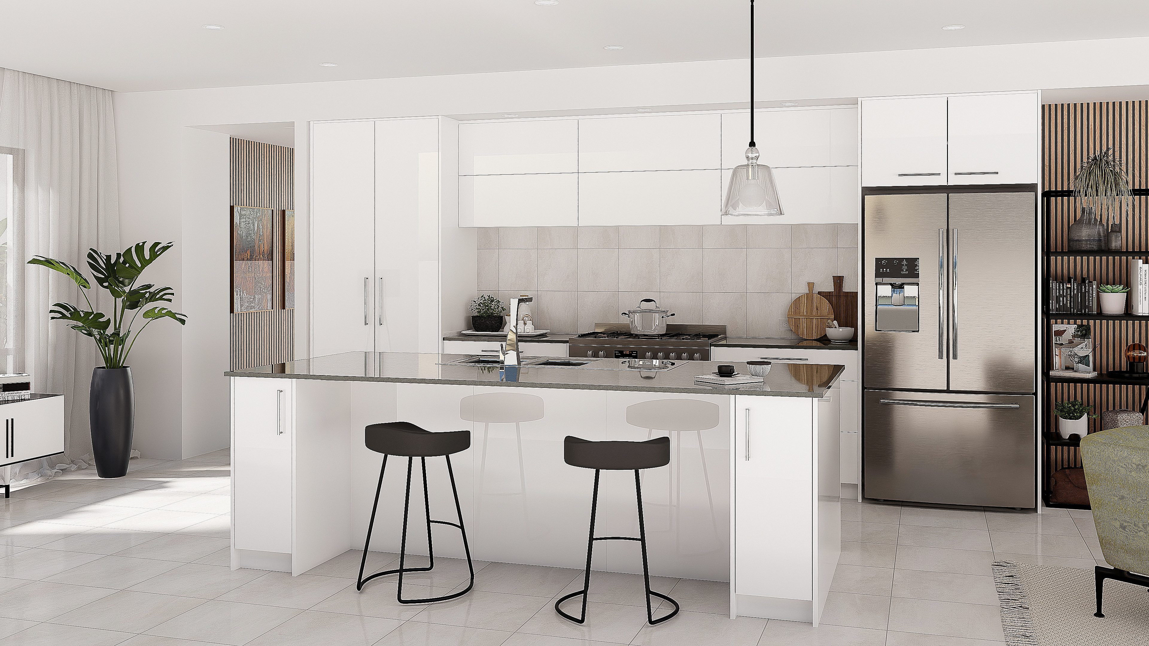 La Valle Ready Builts Homes Group Kitchen render