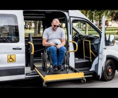 Wheelchair Accessible Airport Taxi To Assist Handicapped Passengers